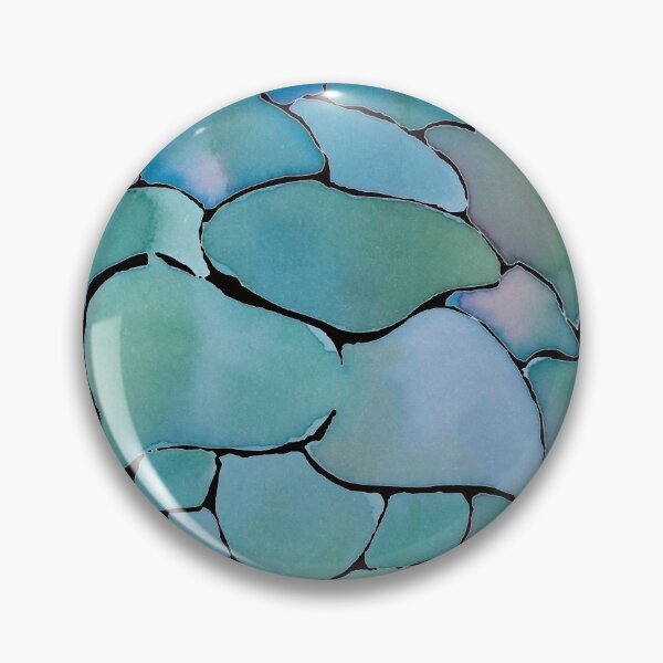 Item preview, green succulent, black background designed and sold by AnnaBaldon.