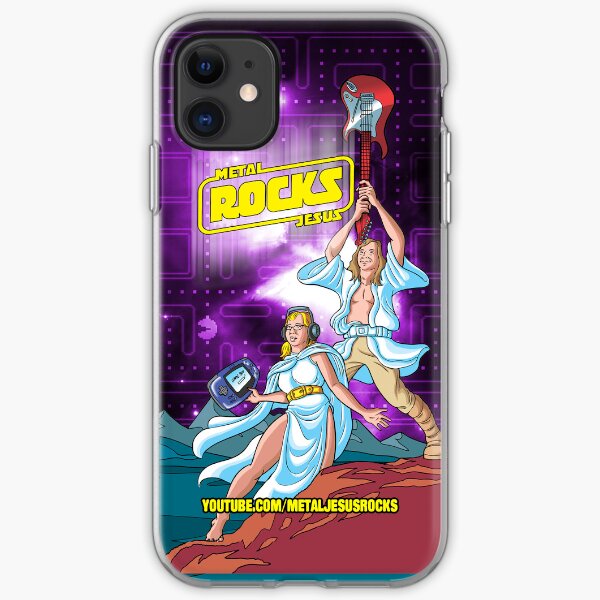 Metal Jesus - iPod Case iPhone Soft Case