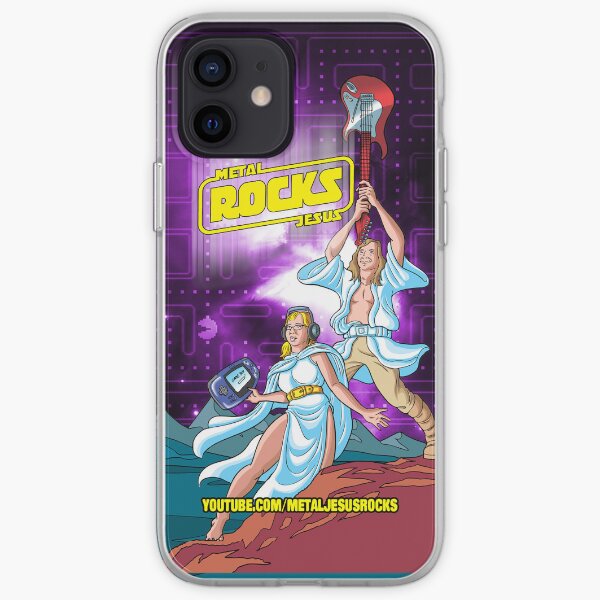 Metal Jesus - iPod Case iPhone Soft Case
