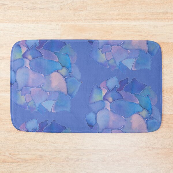 Item preview, blue succulent, indigo background  designed and sold by AnnaBaldon.