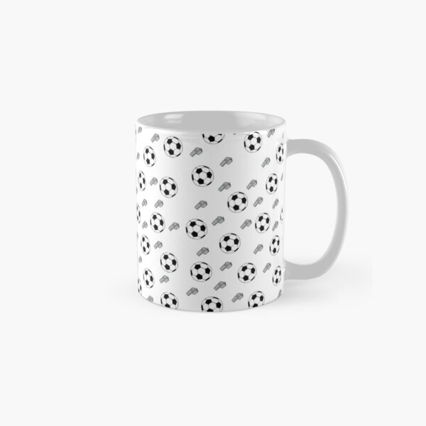 Football -- Soccer -- Pattern -- see more on my page! Classic Mug