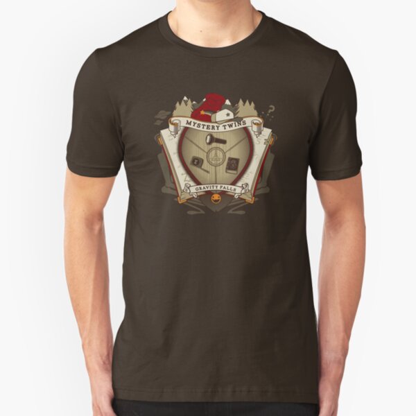 Mystery Twins Crest Slim Fit T-Shirt