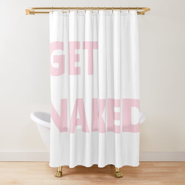 Get Naked Shower Curtain
