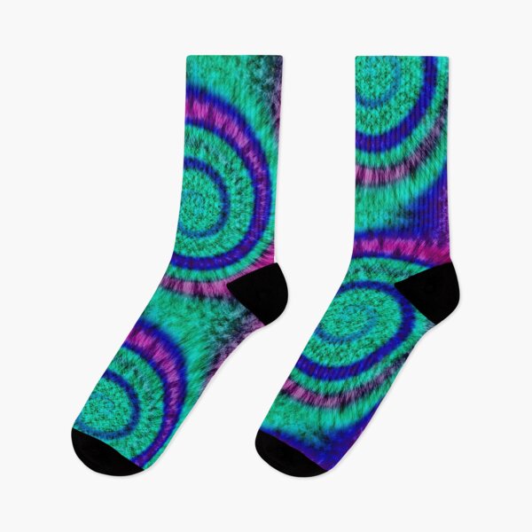 Item preview, Tie Dye \\ Aqua Swirls on Pink designed and sold by The Wellington Boot.