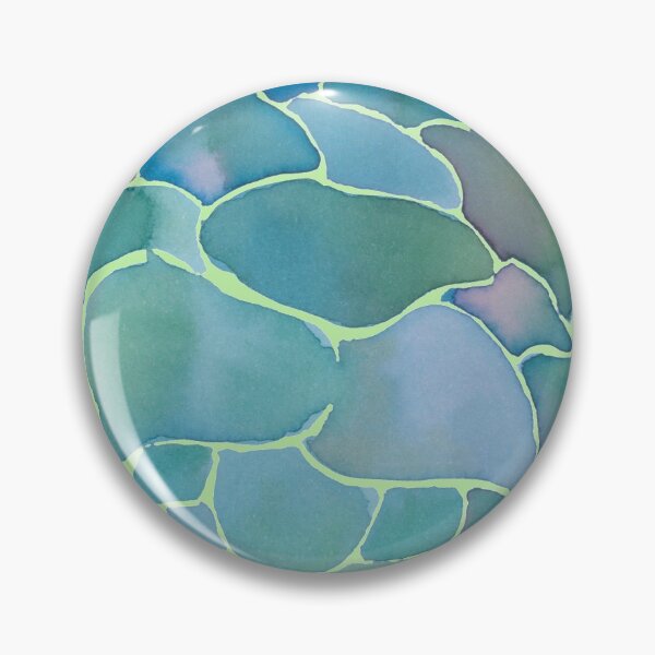 Item preview, green succulent, light green background designed and sold by AnnaBaldon.