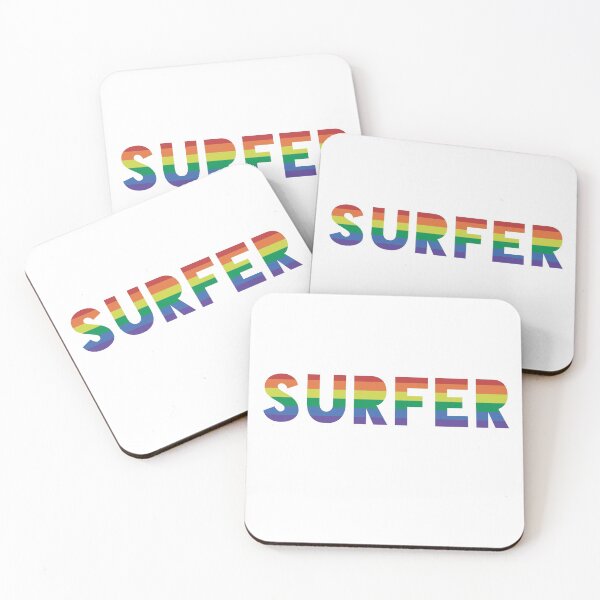 Item preview, Gay Pride Surfer Rainbow designed and sold by QCuLT.