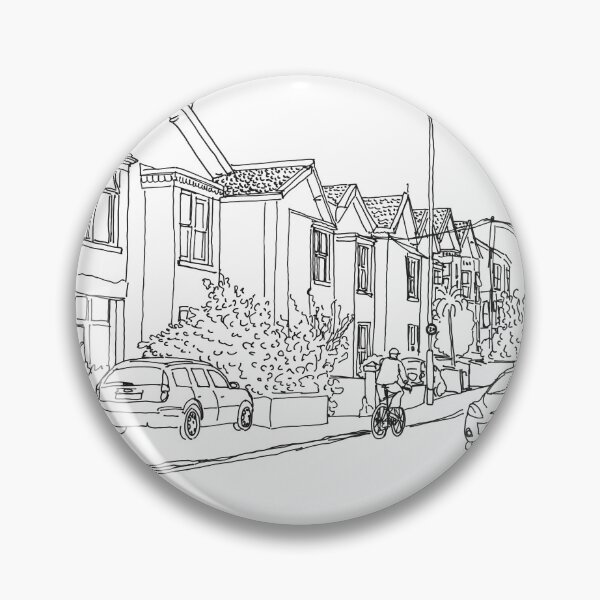 Item preview, A Bristol street view designed and sold by NaliniLe.