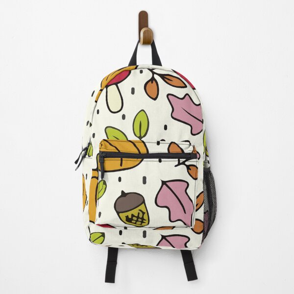 Autumn pattern colorful Backpack