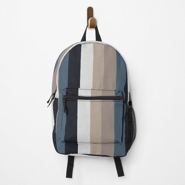 Item preview, Gray and Blue Stripes designed and sold by Beyond Words.