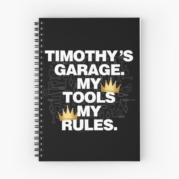 Item preview, Timothy Garage Mis herramientas designed and sold by HelloFromAja.