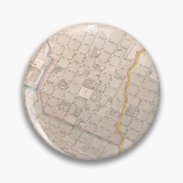 Item preview, Vintage Map of Bogota Columbia (1859) designed and sold by BravuraMedia.
