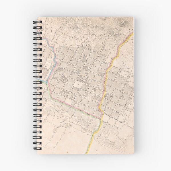 Item preview, Vintage Map of Bogota Columbia (1859) designed and sold by BravuraMedia.