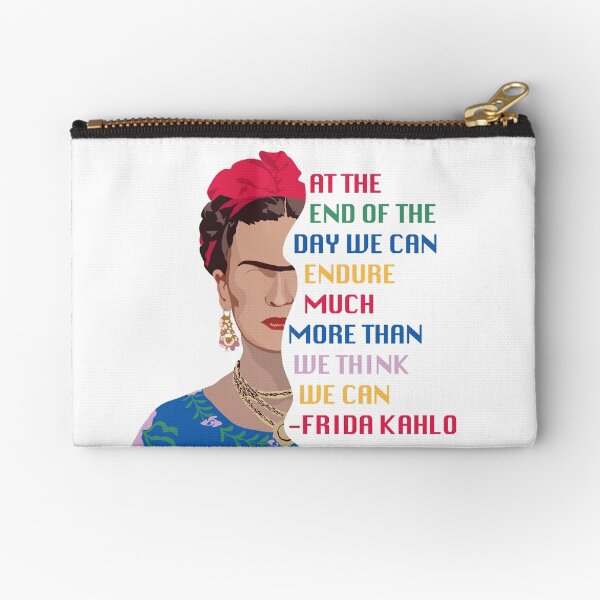 Item preview, Frida Kahlo Quote-  We Can Endure Much More Than We Think We Can designed and sold by melinarae.