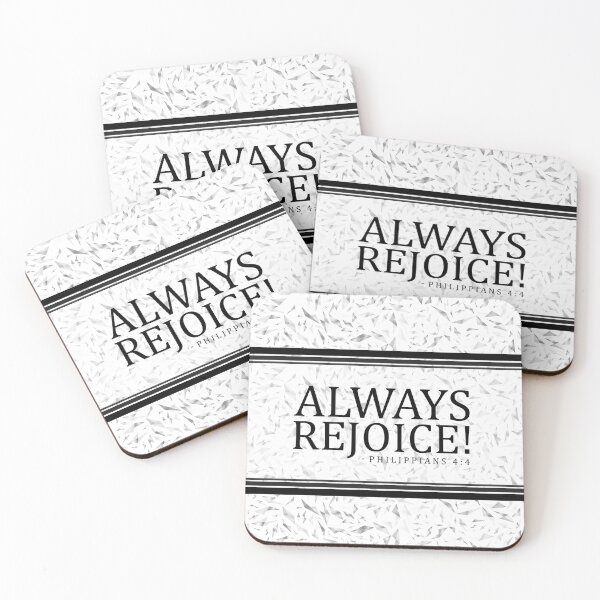 Item preview, always rejoice- simple black designed and sold by Yesido.