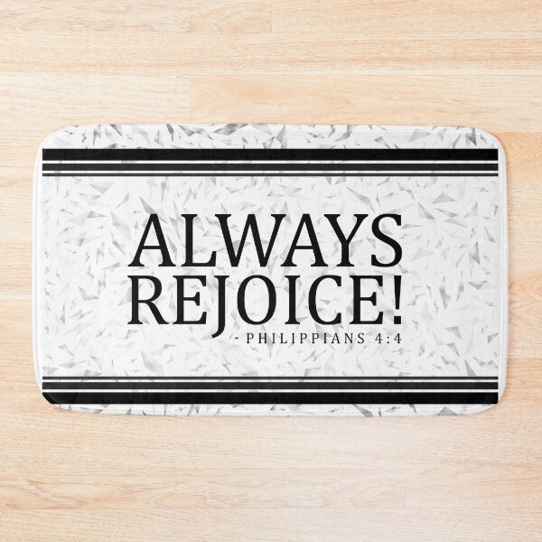 Item preview, always rejoice- simple black designed and sold by Yesido.