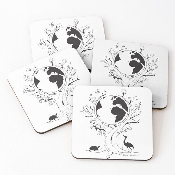 Item preview, Travel Malarkey Tree of Life ( Black ) designed and sold by TravelMalarkey.
