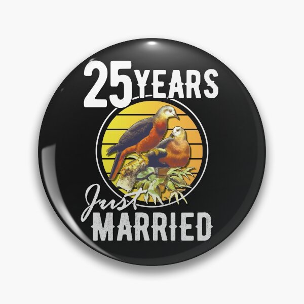 Item preview, 25 years- just married, silver anniversary designed and sold by Cutebutfunny.
