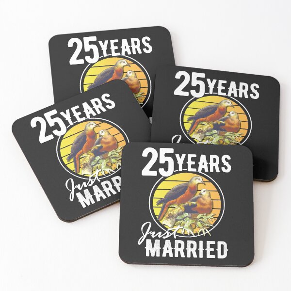 Item preview, 25 years- just married, silver anniversary designed and sold by Cutebutfunny.