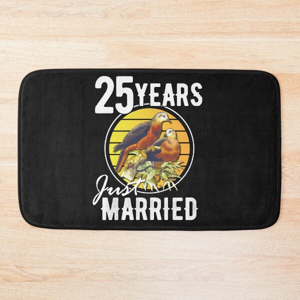 Item preview, 25 years- just married, silver anniversary designed and sold by Cutebutfunny.