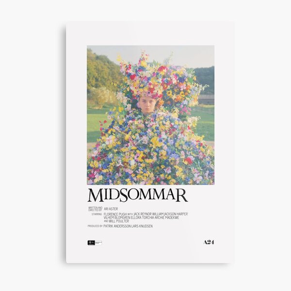 Cartel de la película Midsommar Lámina metálica