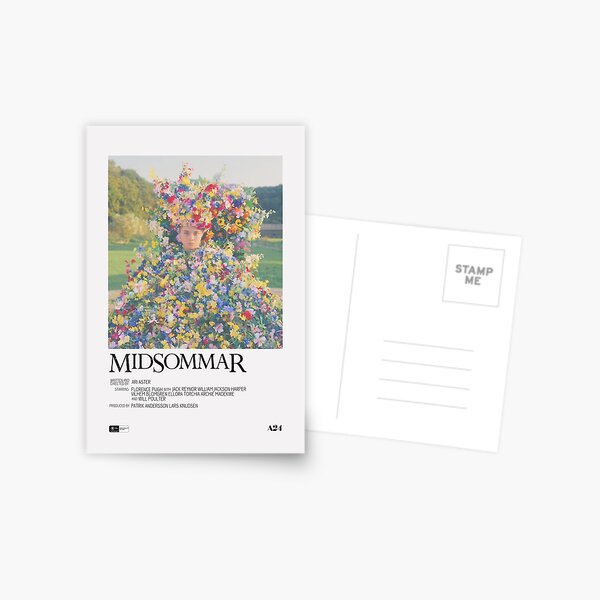 Midsommar Movie Poster Postcard