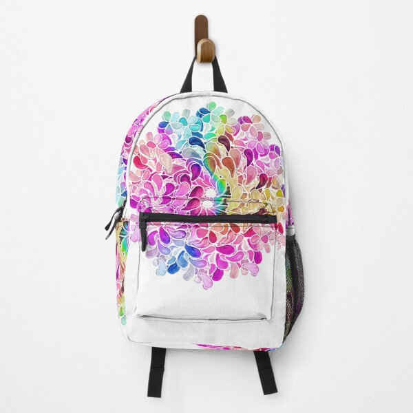 Item preview, Rainbow Watercolor Paisley Flower designed and sold by micklyn.