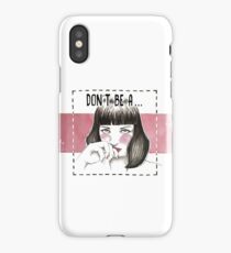 Pulp fiction - Mia wallace iPhone Case