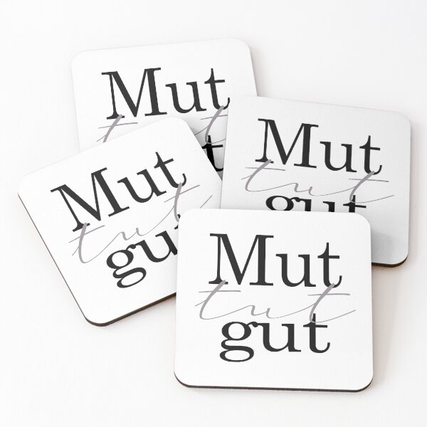 Item preview, motivation quotes: mut tut gut designed and sold by LioPart.