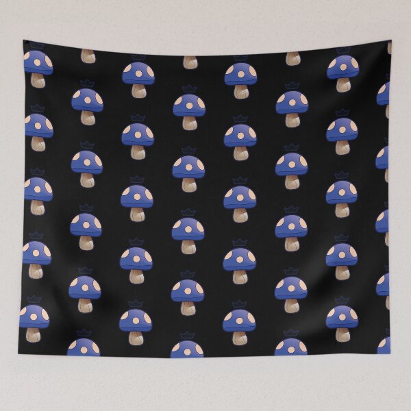 Item preview, POWER MUSHROOM-BLUE designed and sold by Jovenism.