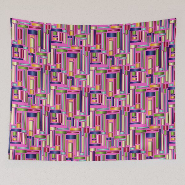 Item preview, Metallic Slabs - Fuchsia  designed and sold by BumbleChynxBee.