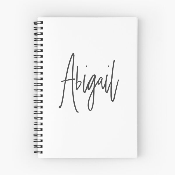 Item preview, Abigail Name Sticker designed and sold by LucaBearDesigns.