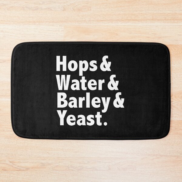 Item preview, Hops Water Barley Yeast Beer lover Brewers Brew designed and sold by losttribe.