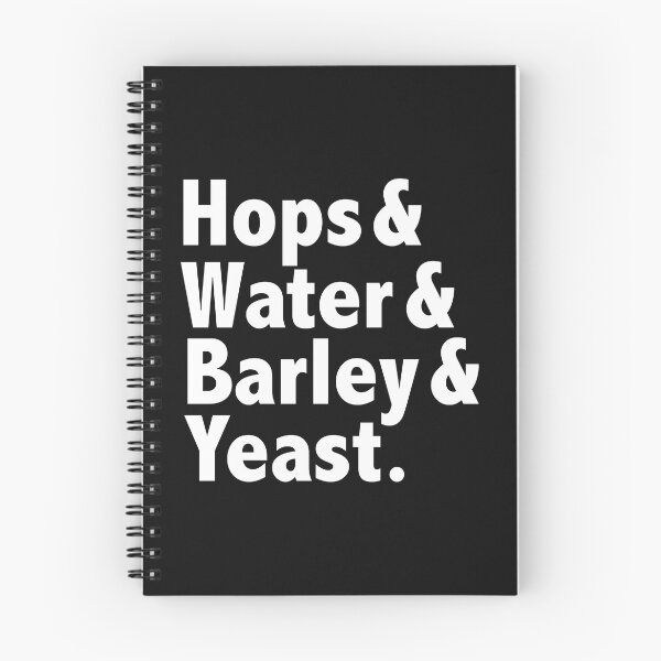 Item preview, Hops Water Barley Yeast Beer lover Brewers Brew designed and sold by losttribe.