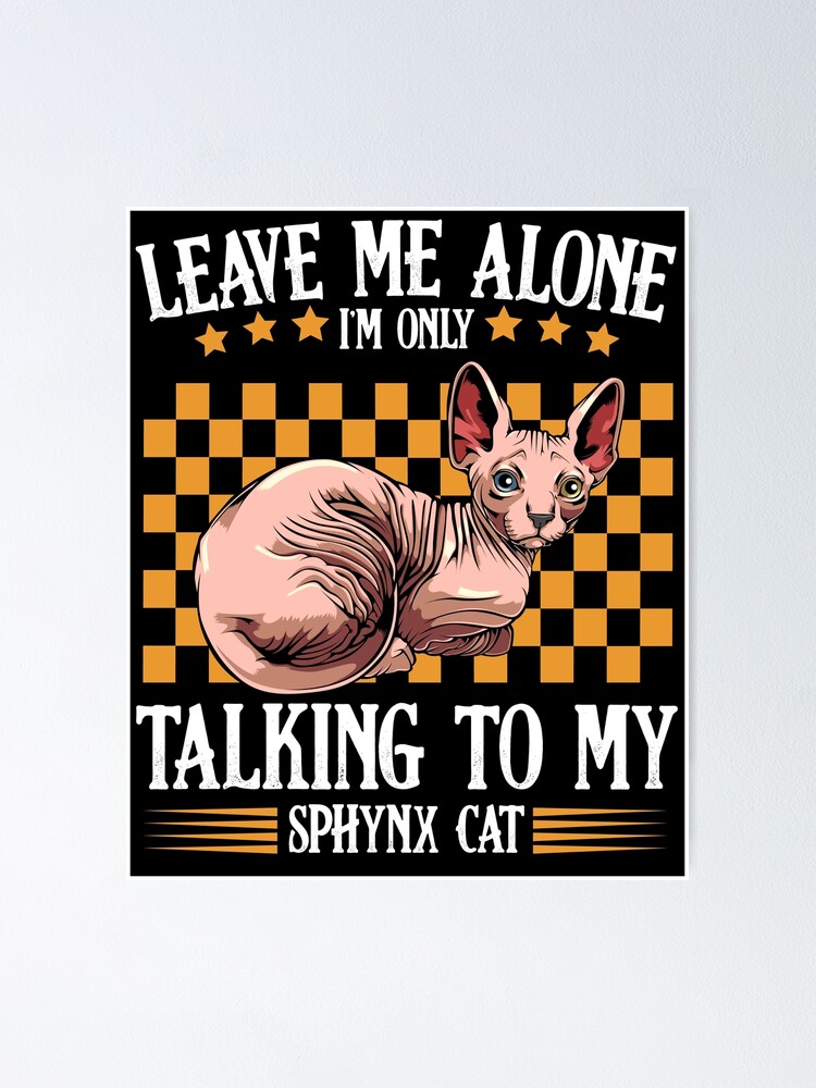Leave me Alone I'm only Talking to my Cat Today Pet Cute Hoodie 