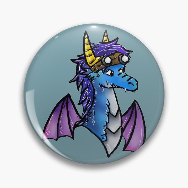 Item preview, Blue Dragon with Goggles designed and sold by Nightlea.
