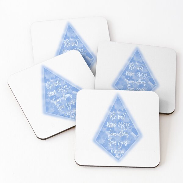 Item preview, Revelation 21:4 - He will wipe every tear from their eyes designed and sold by cinw.