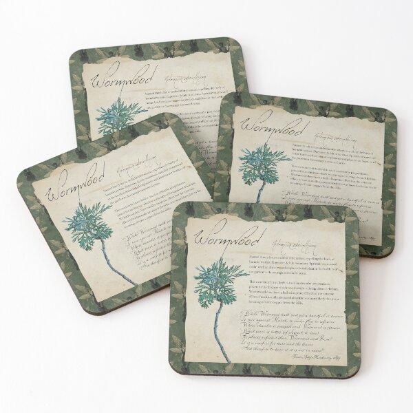 Item preview, Herbal Apothecary: Wormwood designed and sold by FigTreeMagick.