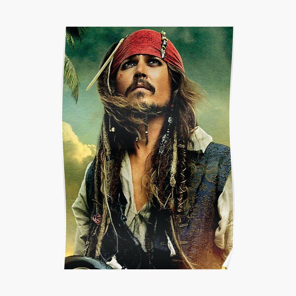 Jack Sparrow, Pirates of The Caribbean, Cinema, Film Poster