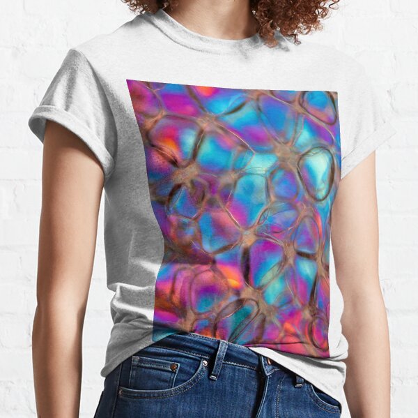 Rose stem section microscope photo - plant cells - botanical Classic T-Shirt