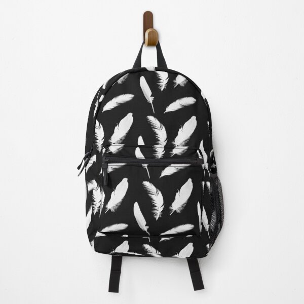 Item preview, White Feather Print on Black designed and sold by Marymarice.