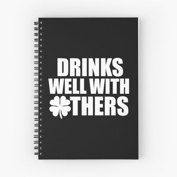 Item preview, Drinks well with others Saint Patrick's Day Drunk designed and sold by losttribe.