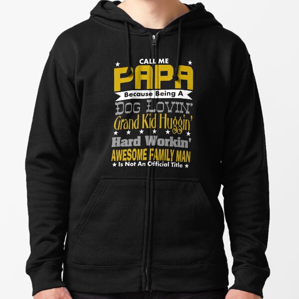 Best Papa Ever Period Family Grandpa Love Hoodie Pullover