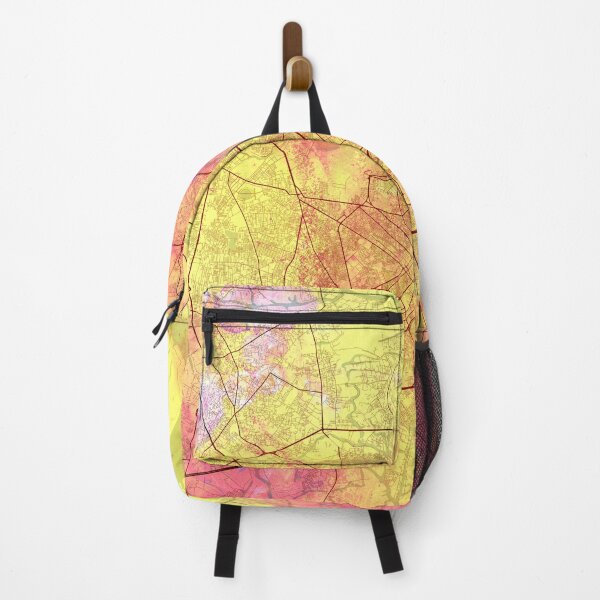 Item preview, Ho Chi Minh City Street Map Magma Yellow designed and sold by IvonDesign.