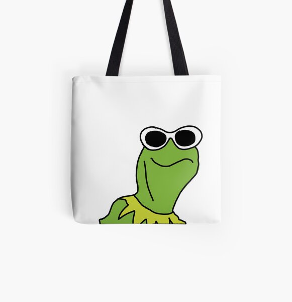 "Clout Goggles Kermit the Frog" Tote Bag for Sale by coolcar136 Redbubble