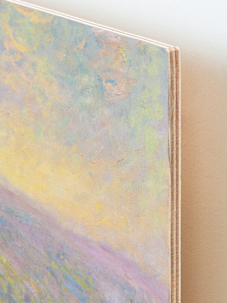Alternate view of Claude Monet - Flower Beds at Vétheuil Mounted Print