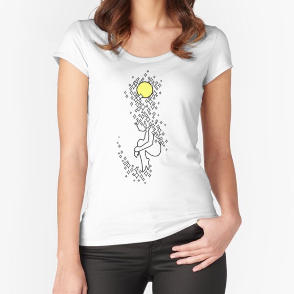 Stardust In/Stardust Out Fitted Scoop T-Shirt