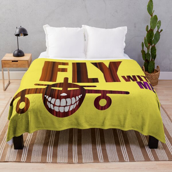 Item preview, Fly With Me Scary Air-Plane Design designed and sold by Mr-dyer-designs.