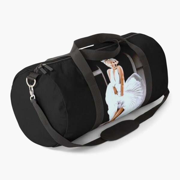 MARILYN MONROE: Scene of her Skirt Blowing Up Print Duffle Bag