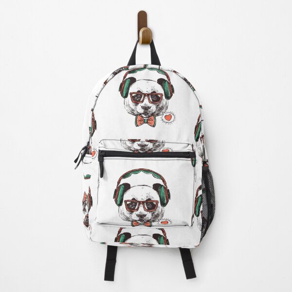 Item preview, Panda Hipster portrait animals designed and sold by StreetNoise.
