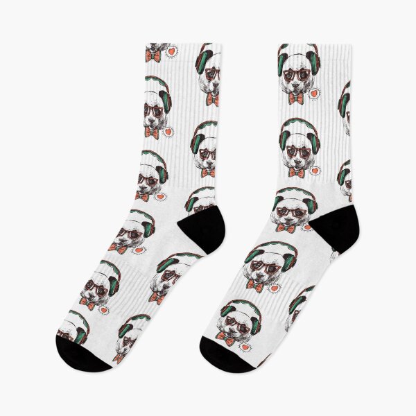Item preview, Panda Hipster portrait animals designed and sold by StreetNoise.